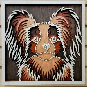 PAPILLION 3D wooden Wall Art